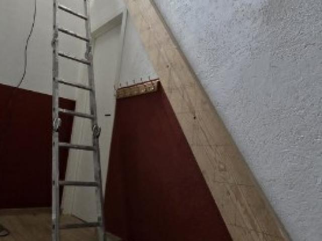 Réalisation d'un escalier en bois à Bruxelles